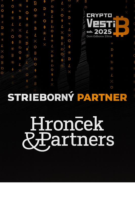 Hronček & Partners – strieborný partner podujatia CryptoVestibull25